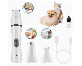Comparer les prix de Tondeuse pour pattes de chien 3 en 1 rechargeable sans fil à faible bruit pour chien - Noir