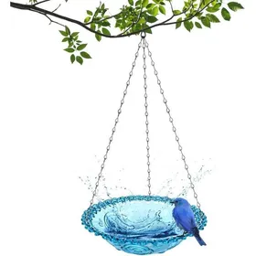 Meilleurs prix pour Mangeoire Oiseaux Exterieur Abreuvoir Oiseaux Exterieur Bain doiseaux à Suspendre Bains pour Oiseaux Sauvages Femeo