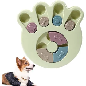 Comparer les prix de Puzzle feeder pour chien jouet ducatif interactif distributeur de friandises vert PZCC