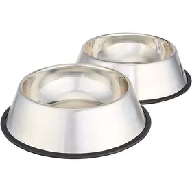 Comparer les prix de Gamelle en acier inoxydable pour chien - Lot de 2