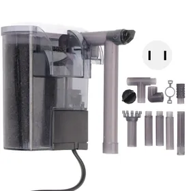 Comparer les prix de Filtre cascade mural – Nosheir – VC03 ultra-plat silencieux 3W 300 l/h – anti-pellicule huile – aquarium ≤40 cm