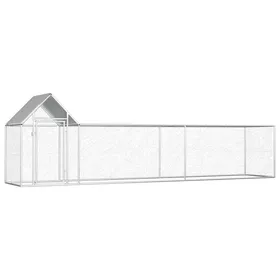 Meilleurs prix pour Clapier - Poulailler - 5 x 1 x 15 m - Acier galvanisé SS00205716
