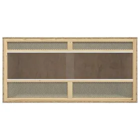 Meilleurs prix pour @FRENCH Terrarium - Bois dingénierie 100 x 47 x 47cm - Maison Lapin Enclos 36522
