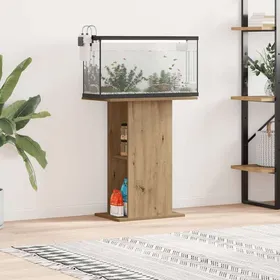 Meilleurs prix pour Support daquarium en bois dingénierie - vidaXL - Chêne artisanal - 36x605x725 cm - Brun - Espace de rangement