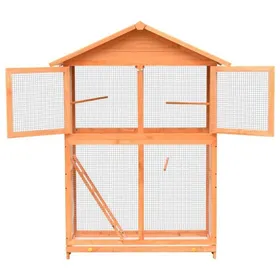 Meilleurs prix pour NEW®VOLIÈRE - CAGE OISEAU - ROBUST - Cage à oiseaux - Pin massif et - Bois de sapin 1255x595x164cm FR5242112
