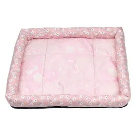 Comparer les prix de Tapis rafraîchissant soie glacée lin antidérapant lavable pour chat chien été .