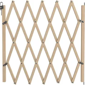 Comparer les prix de Barrière en bois pour animaux de compagnie, porte coulissante, clôture rétractable pour chien, sécurité et protection