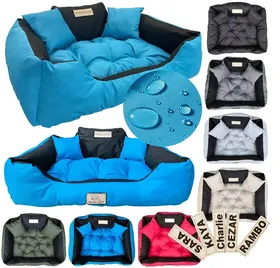 Comparer les prix de Panier pour chien KINGDOG 130x105 cm personnalisé imperméable bleu