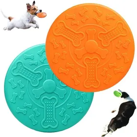 Meilleurs prix pour Frisbee jouet pour chien 2 jouets Frisbee pour chien pour les grandes activités de plein air canine formation de chien