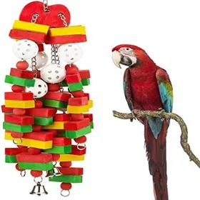 Meilleurs prix pour Jouets pour grands perroquets - Jouets en bois à mâcher et à fouiller pour cacatoès perroquets gris ACCESSOIRES FABRICATION MAISON