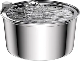 Meilleurs prix pour Fontaine à Eau Automatique pour Animaux de 32 L en Acier Inoxydable – Fonctionnement SilencieuxApprovisionnement en Eau Chats