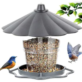 Comparer les prix de Mangeoire pour Oiseauextérieur Mangeoire Lanterne Oiseaux imperméable Suspendue Convient pour la Cour de la Maison