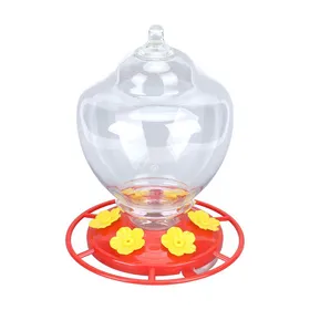 Comparer les prix de Mangeoire à oiseaux suspendue dextérieur avec réservoir deau à large bec et base amovible idéale pour les jardins et les balcons