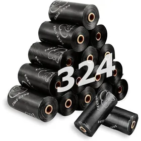 Comparer les prix de Sac a Crottes Cen 324 PCS Déplacement Sacs à Déjections Canines Sac Cen Déjection Extra Épais 324pcs-27 Rouleaux-noir