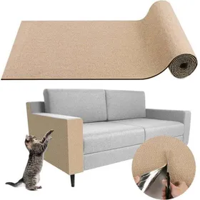 Meilleurs prix pour Tapis griffoir adhésif pour chat - Protection anti-griffes pour canapé et meubles - Recharge pour tour à chat - 30 x 100 c GRIFFOIR