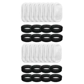 Meilleurs prix pour 16 Jeux de Filtres de Fontaine à Eau pour Chat pour 108Oz/32L et 67Oz/2L Débit DEau Réglable Fontaine DEau pour Animaux de