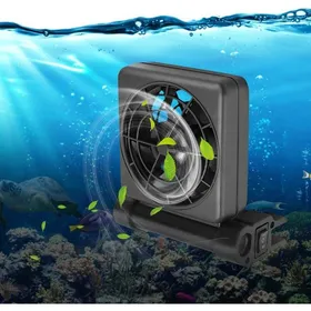 Meilleurs prix pour Ventilateur de réservoir de Poissons Mini Ventilateur de Refroidissement daquarium réglable à tête Unique 100-240V
