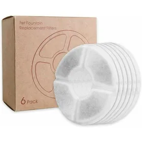 Meilleurs prix pour Filtre Fontaine Eau Chat triple action remplacement pour fontaine de chat coton haute intensit charbon de bois 6 pices VHV