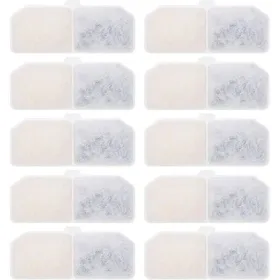 Meilleurs prix pour Filtres pour fontaines à eau pour chats - Unbrand - Compatibles avec fontaines 3 L - Charbon actif
