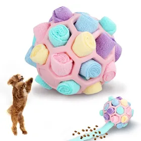 Meilleurs prix pour TTLIFE Balle à Renifler pour Chien, Jeu Intelligence Chien Jouet Interactif pour Chien, Balle de Reniflant Formation d’Animaux