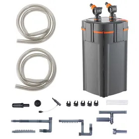 Comparer les prix de Filtre daquarium - DUOKU - AQ-913F-UV - 5 Étapes - 25 W - Débit 2500 L/H