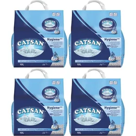 Comparer les prix de Hygiene Plus - Litière Minérale Pour Chat Sac De 10L (Lot De 4)