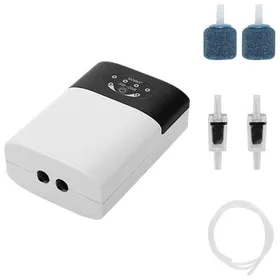 Comparer les prix de Aérateur USB rechargeable double usage pour aquarium – Pompe à oxygène SB-268