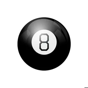 Meilleurs prix pour Jouet rétro à 8 boules magiques gadget magique classique en plastique pour prédire lavenir cadeau original