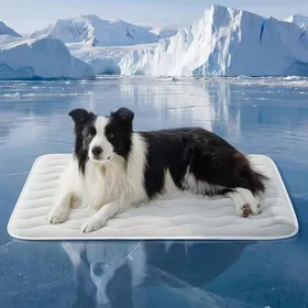 Meilleurs prix pour Bedsure Cooling Mat Medium Size Dog - Q-Max> 04 mince caisse de refroidissement respirable coussin intérieur pour animal de