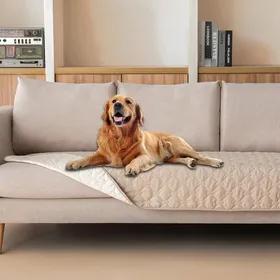 Meilleurs prix pour 1 Couverture Imperméable Réversible Pour Chien Protection Canapé Et Lit Tapis Doux Anti-Griffures Pour Grand Chi HOUSSE DE CANAPE