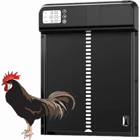 Meilleurs prix pour Nouveau Porte De Poulailler Automatique3.0 Smart Metal Chicken coop DoorPorte Animale en métal avec minuterieSuitable for Chicken