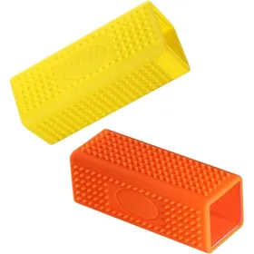 Comparer les prix de 2 brosses creuses en caoutchouc pour enlever les poils de chiens et de chats dans la voiture et sur les tapis et canapés