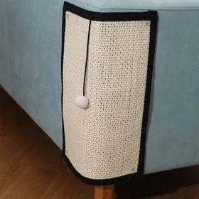 Meilleurs prix pour Tapis à gratter pour chat en sisal et carton protège meuble canapé contre rayures .