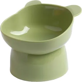 Comparer les prix de Gamelle Chat Surélevée Bol Chat Sureleve Incline Anti Vomissement Gamelle pour Chat Inclinable Bol de Nourriture pour Chat Chien