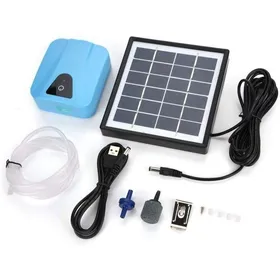 Comparer les prix de Aérateur de bassin solaire professionnel – Pompe à air 2 L/min – Batterie 3600 mAh – Pression 0.15 MPa – Débit dair silencieux
