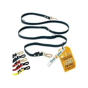 Meilleurs prix pour FIRSTPAW Laisse pour Chien Réglable Rembourrée 2 m Vert Foncé