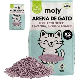 Comparer les prix de Sable tofu biodégradable - JOZSI - Lot de 2 - 56 kg - 74 L - Lavande - Agglomérant - Haute absorption