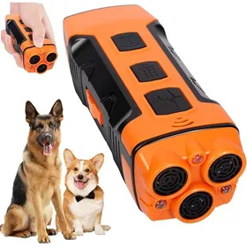 Meilleurs prix pour Appareil de Dissuasion à Ultrasons pour Chien3 Modes Dispositif Anti Aboiement à UltrasonsPortée 10M Portée avec Lampe