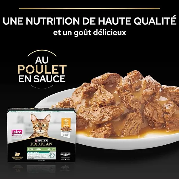 PRO PLAN Maintenance Multivariété Sterilised Boeuf & Poulet 10 x 85 g