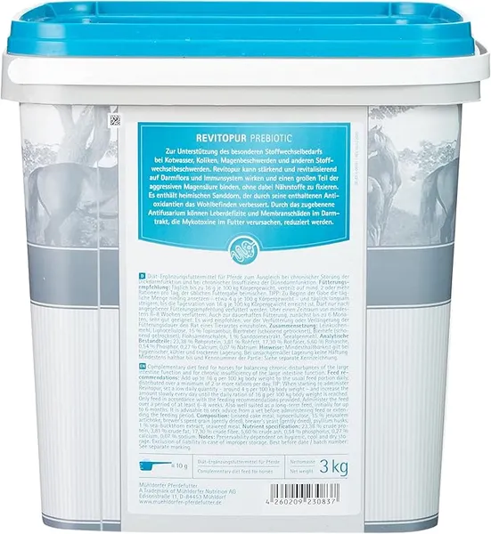 Mühldorfer Revitopur Prebiotic pour cheval