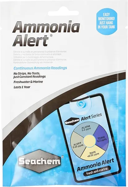 Seachem Alerte  l'ammoniac 1 an - (159.0005) (Engrais pour aquarium), Entretien de l'aquarium
