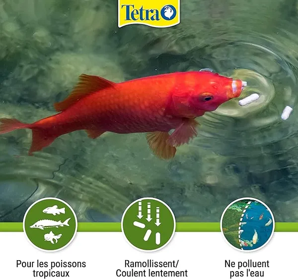 Sticks Pour Poisson De Bassin Tetra - Le Pot De 1l