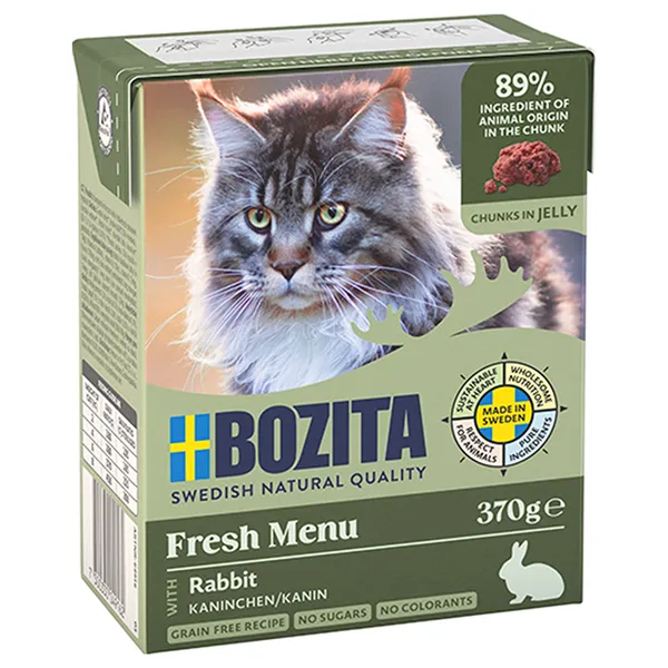 Bouchées en gelée lapin Bozita - Nourriture pour Chat