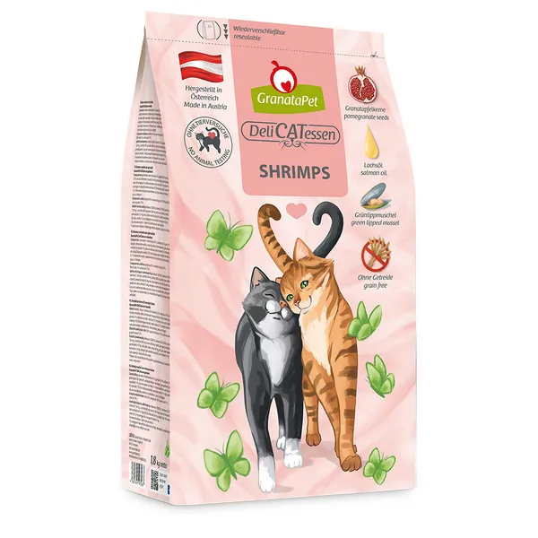 Delicatessen Adult crevettes GranataPet pour chat - Croquettes pour chat