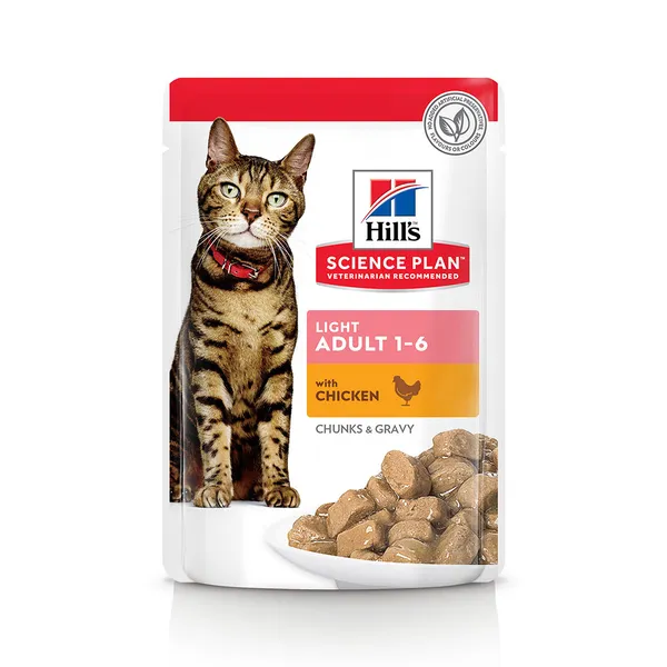 Hill's Science Plan Adult Light - poulet (48 x 85 g)