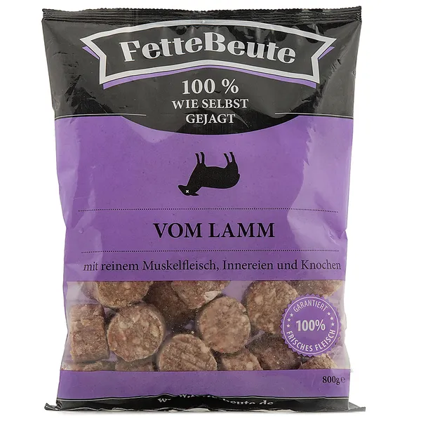 Nuggets d'agneau FetteBeute - BARF pour chien