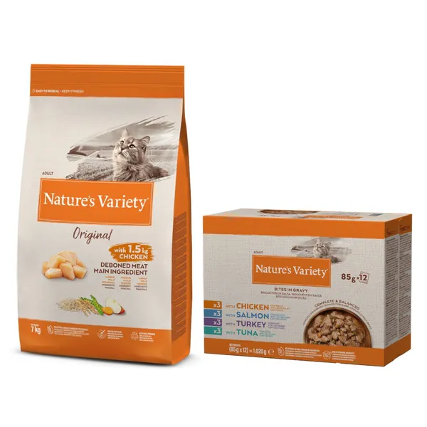 Nature's Variety Original poulet - Croquettes pour chat
