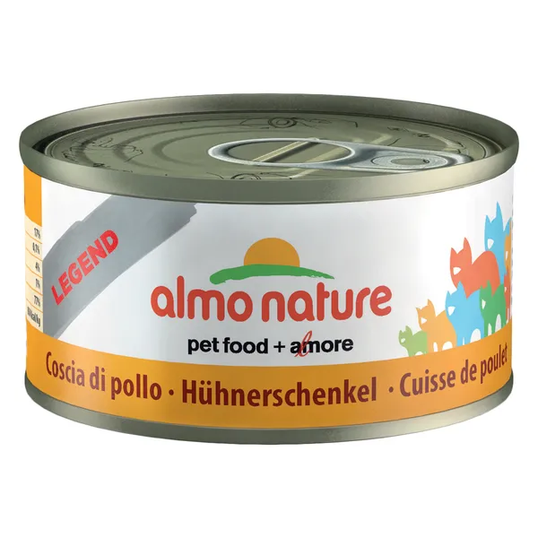Cuisse de poulet Almo Nature Nourriture humide pour Chat