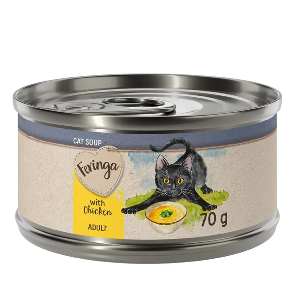Poulet Feringa Soup pour chat