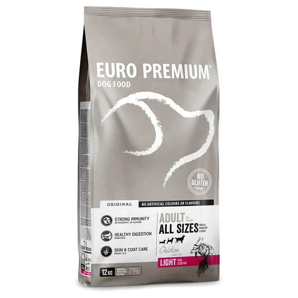 Euro Premium Adult Light - Croquettes pour chien